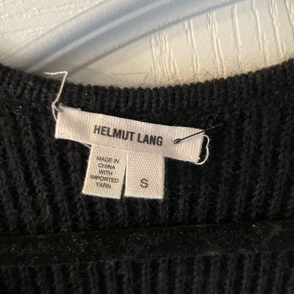 Helmut Lang Short Sleeve Zip Sweater - Picture 3 of 3